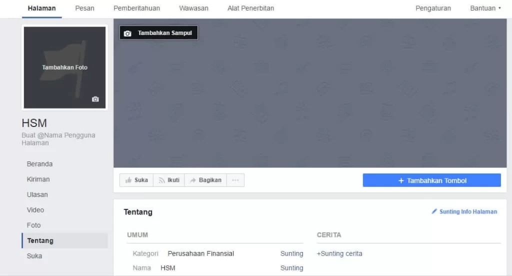 Membuat Fanpage, Cara Membuat Fanpage