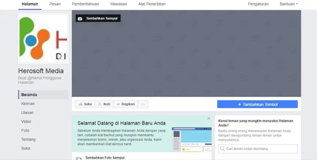 Membuat Fanpage, Cara Membuat Fanpage