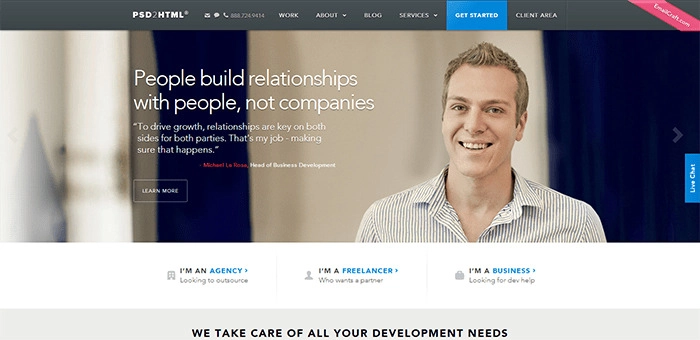 flat web design, 8 Contoh Flat Web Design Untuk Landing Page