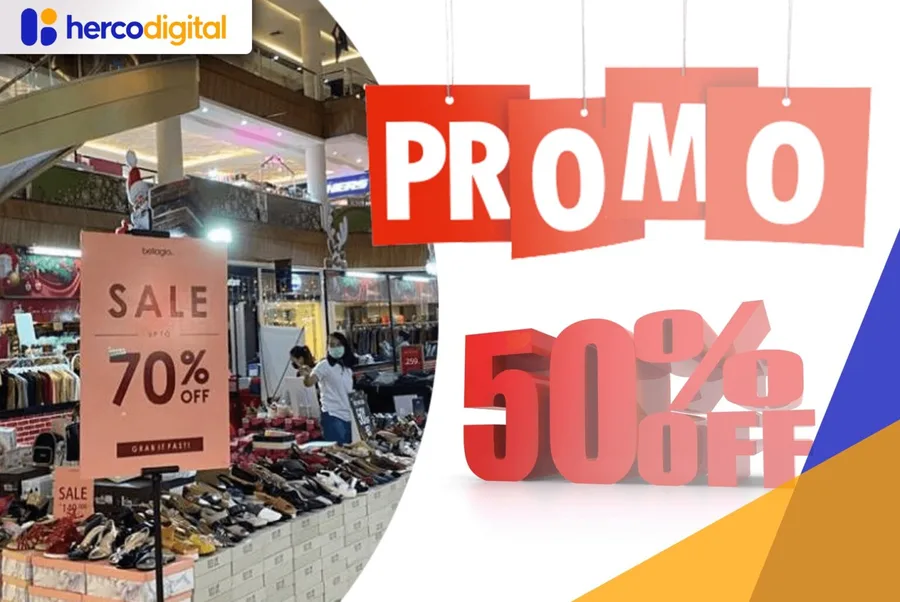 menggoda pelanggan dengan harga promo