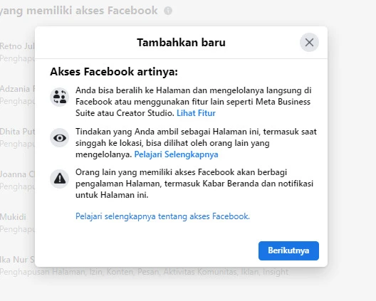 Admin Fanspage Facebook, Cara Menambahkan Admin Fanspage Facebook Dari Desktop