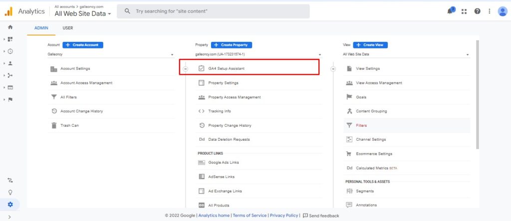 google analytics 4