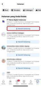 Tombol Beralih Sekarang