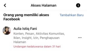 Admin Fanspage Facebook