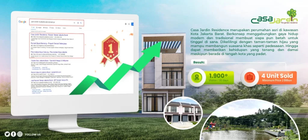 Result Iklan Google Casa Jardin Residence