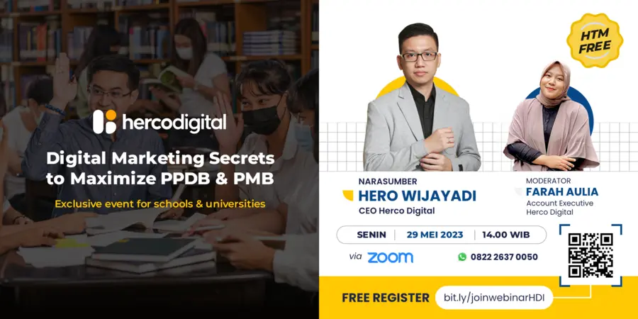 digital marketing untuk sekolah dan universitas