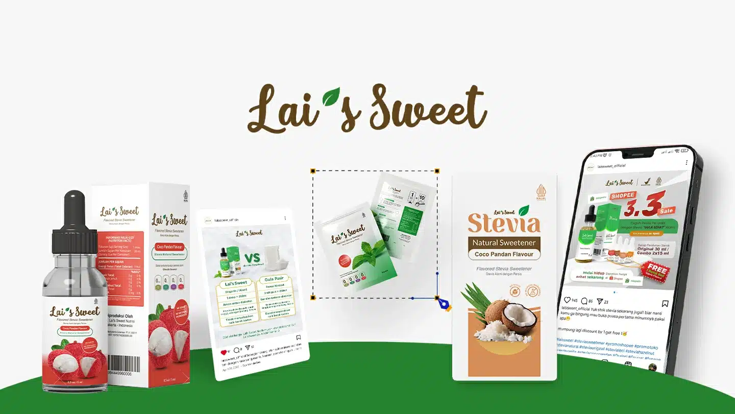 LAIS SWEET , Jasa Brand Development